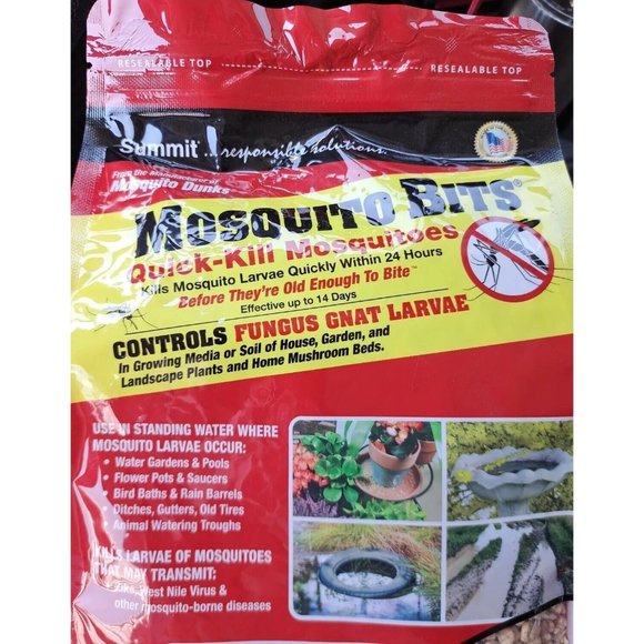 Mosquito Bits SUMMIT CHEMICAL CO 117-6 30OZ Bag - Picture 8 of 9